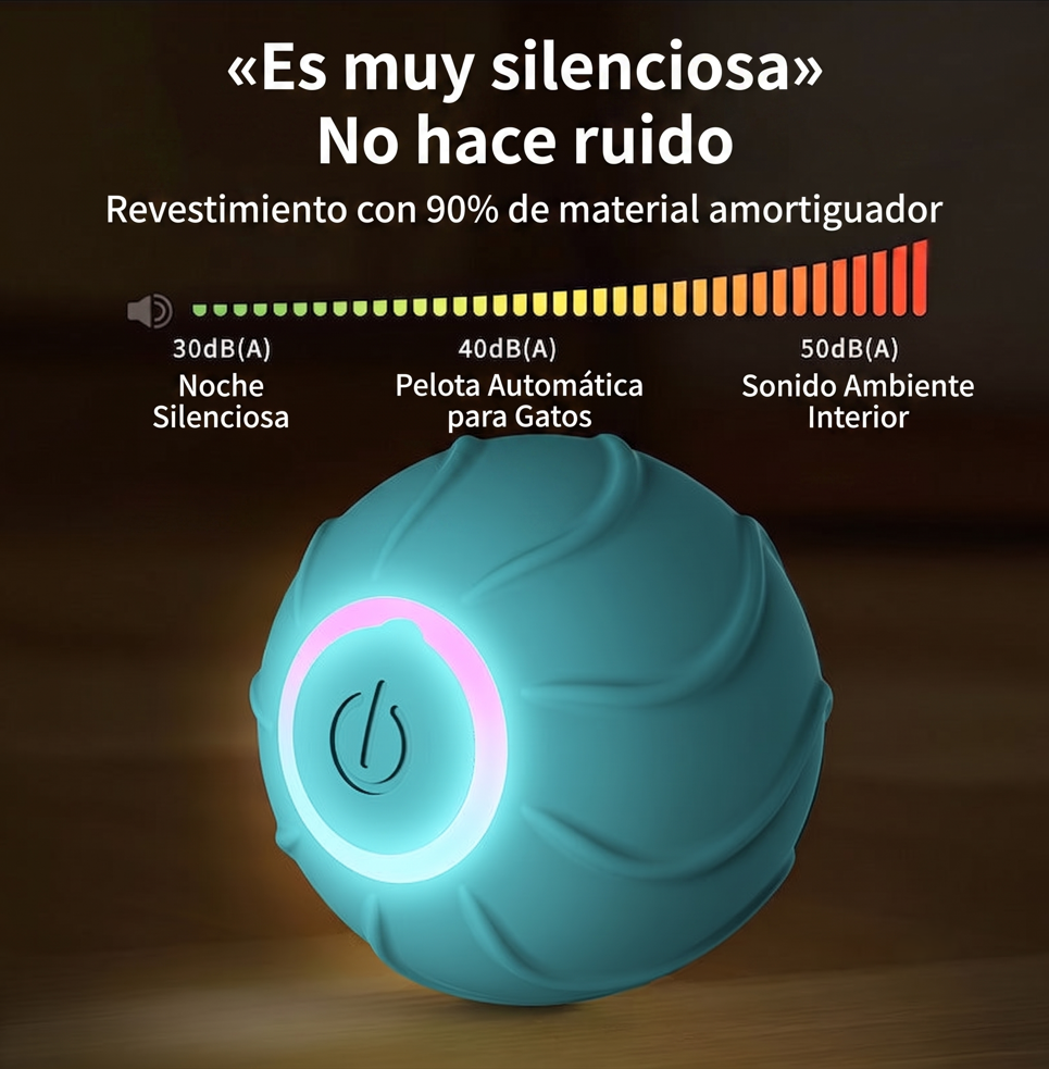 Mino Ball™ - Pelota Inteligente Interactiva y Automatizada para Mascotas