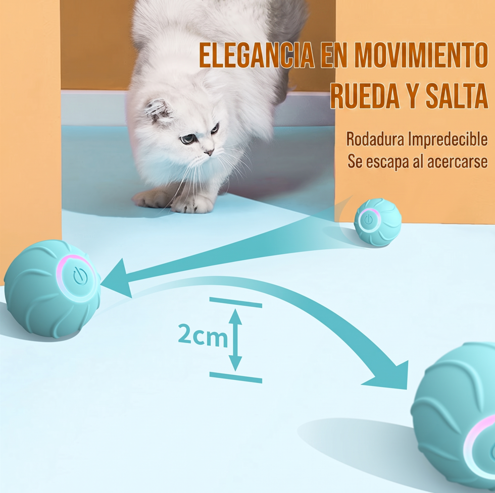 Mino Ball™ - Pelota Inteligente Interactiva y Automatizada para Mascotas