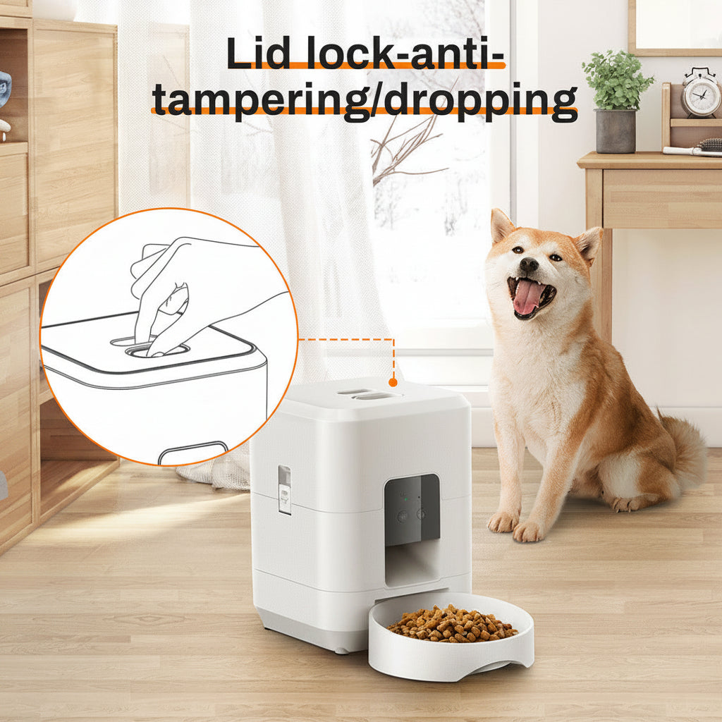 Mino Feeder™ - Smart Automatic Pet Feeder with App and HD Camera