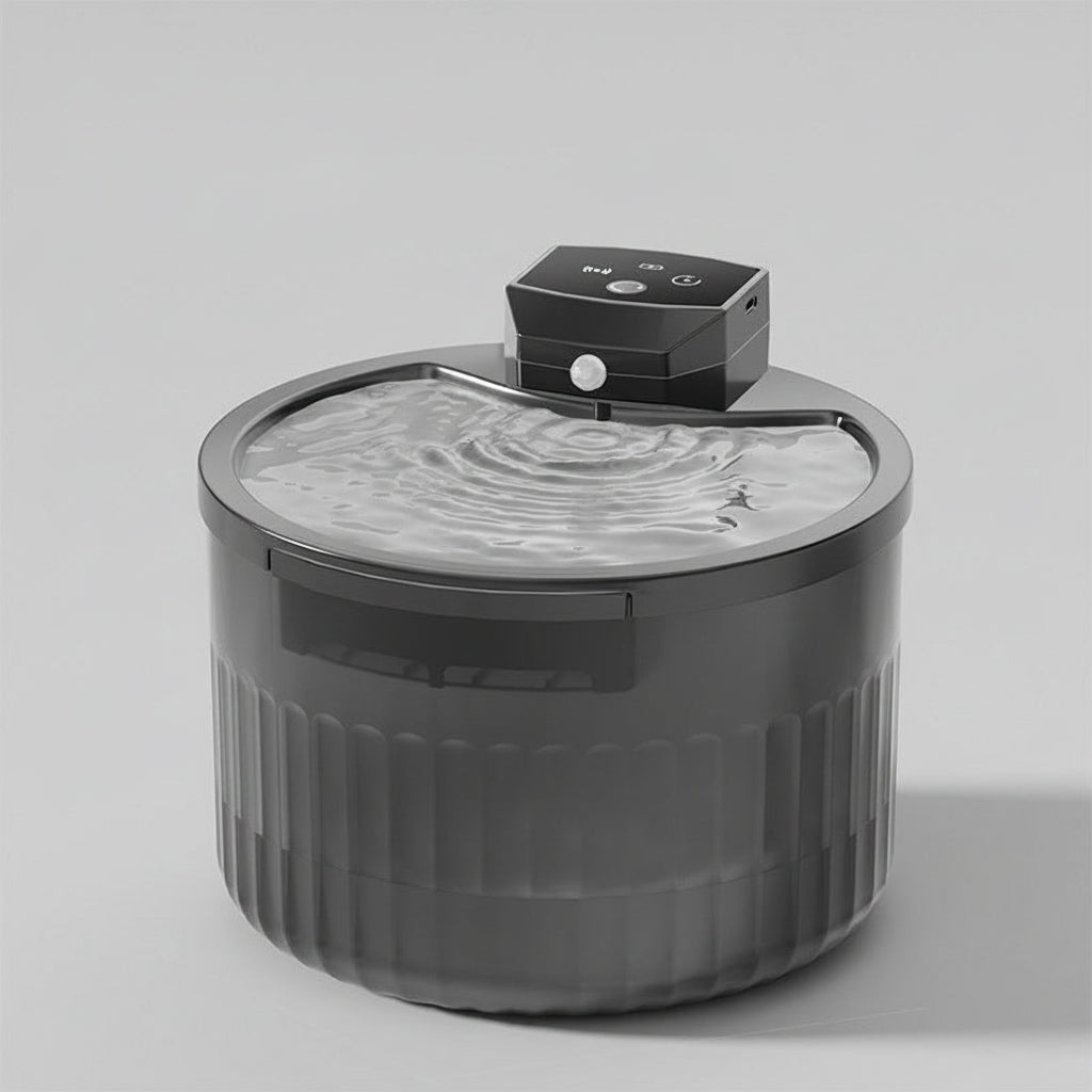 Mino Fountain™ - Fuente de Agua Inteligente Inalámbrica con Esterilización UV