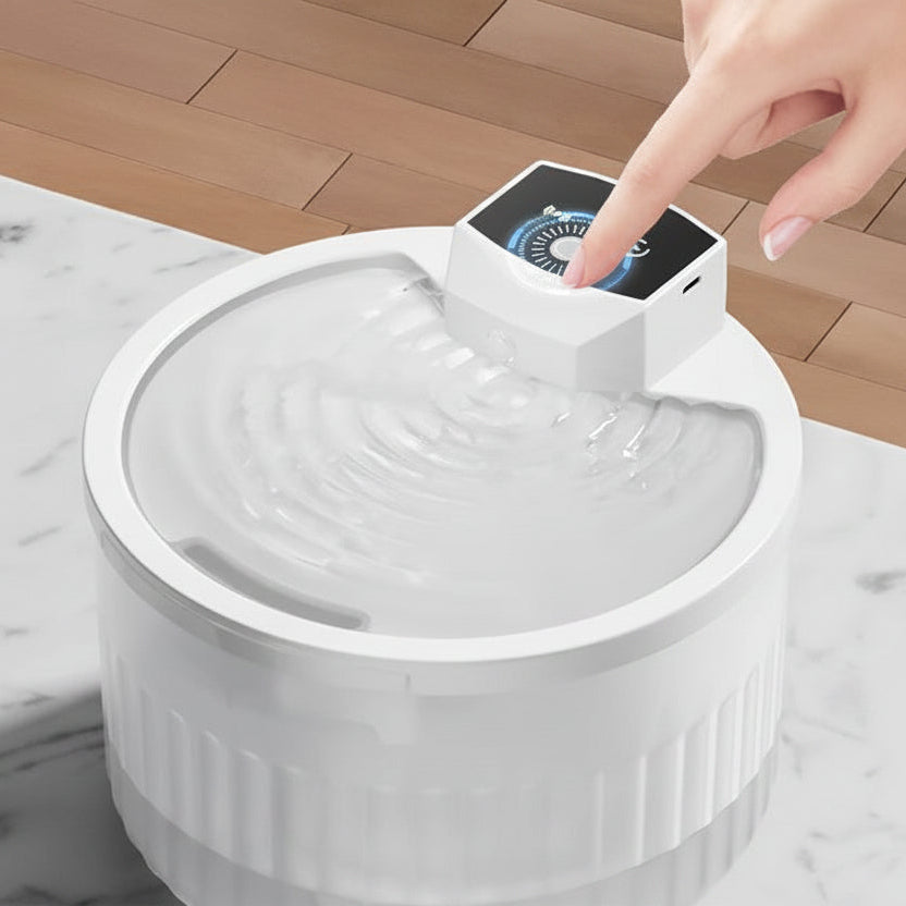 Mino Fountain™ - Fuente de Agua Inteligente Inalámbrica con Esterilización UV