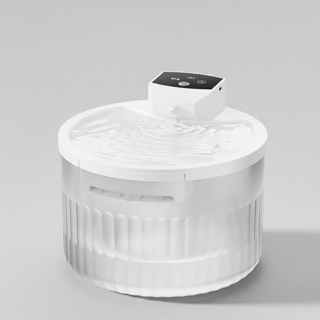 Mino Fountain™ - Fuente de Agua Inteligente Inalámbrica con Esterilización UV