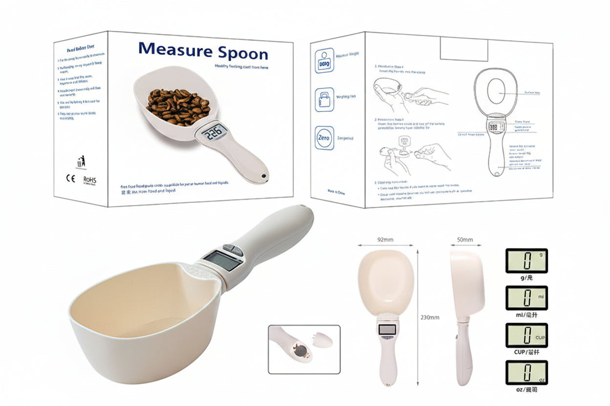 Mino Spoon™ - High-Precision Digital Measuring Spoon for Pets