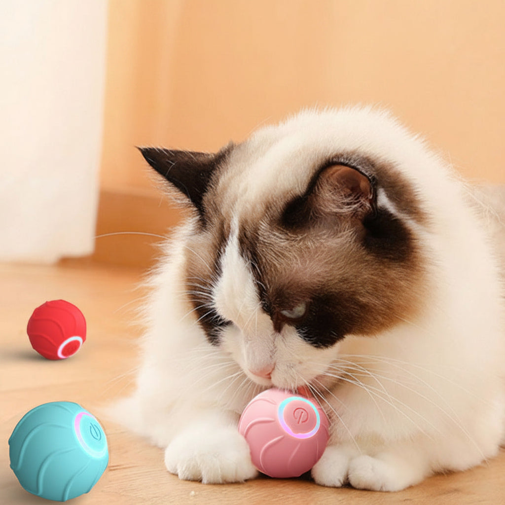 Mino Ball™ - Pelota Inteligente Interactiva y Automatizada para Mascotas