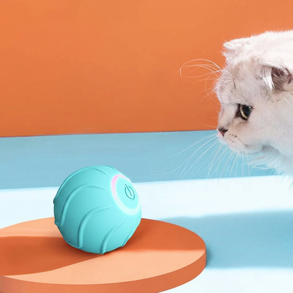  Pelota Inteligente Interactiva y Automatizada para Mascotas Mino Ball