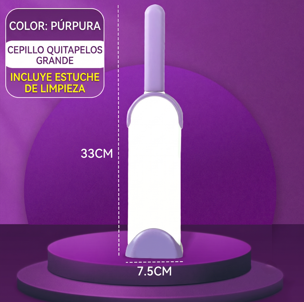Cepillo Quita-Pelos Estático con Base Autolimpiable Mino Lint